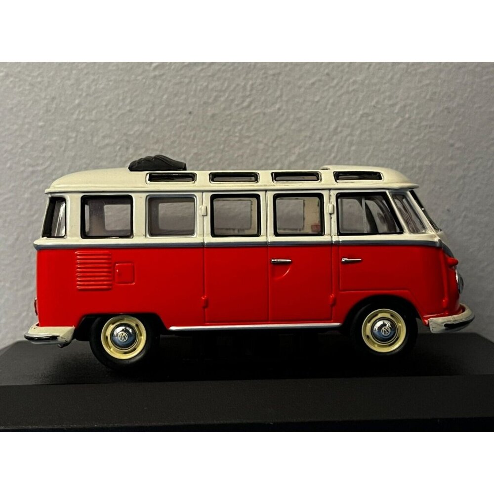 minichamp 1/43 Volkswagen VW Van Samba red TYPE 2 model